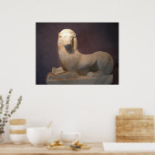Affiche du lion de la Porte Sacrée grecque (Cuisine)