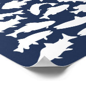 Affiche du livre d’or « Gone Fishing » – 100 signa (Coin)