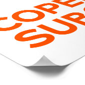 Affiche du logo des suborbitales de Copenhague (Coin)