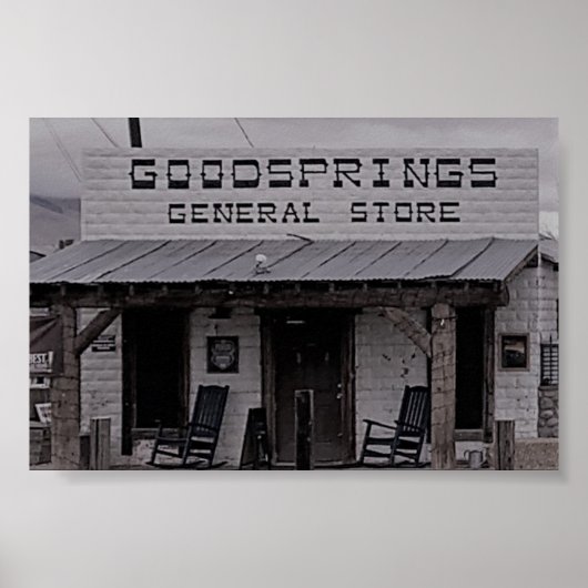 Affiche du magasin général Goodsprings (Devant)