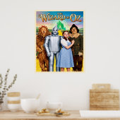 Affiche du Magicien d'Oz (Cuisine)