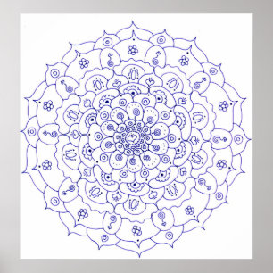 Affiche du mandala 7