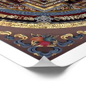 Affiche du Mandala de Kalachakra (Coin)