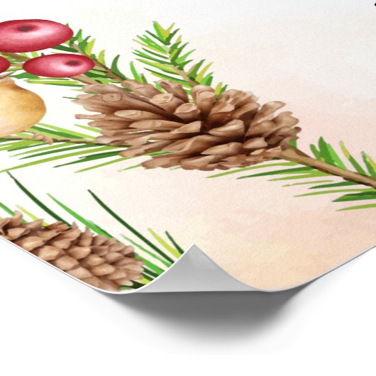 Affiche du Mariage de Noël Choisissez un siège de (Coin)