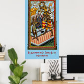 Affiche du martyre de St. Thomas Becket (M 031) (Bureau à domicile)