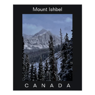 Affiche du Mont Ishbel Canada