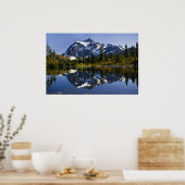Affiche du mont Shuksan et du lac Picture (Cuisine)