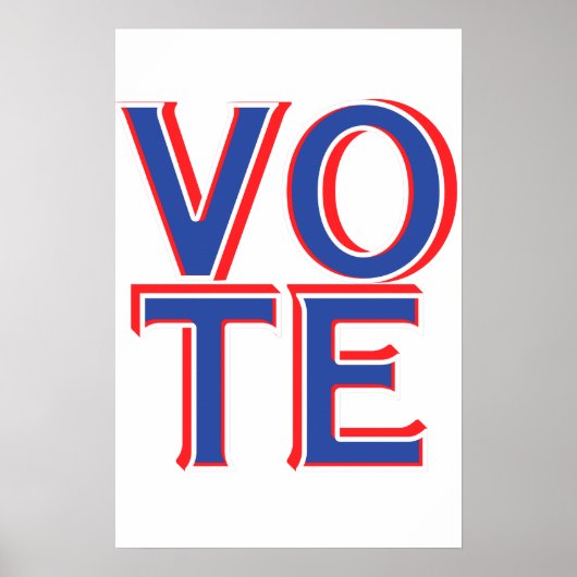 Affiche du mur de vote Campagne politique Marchand (Devant)