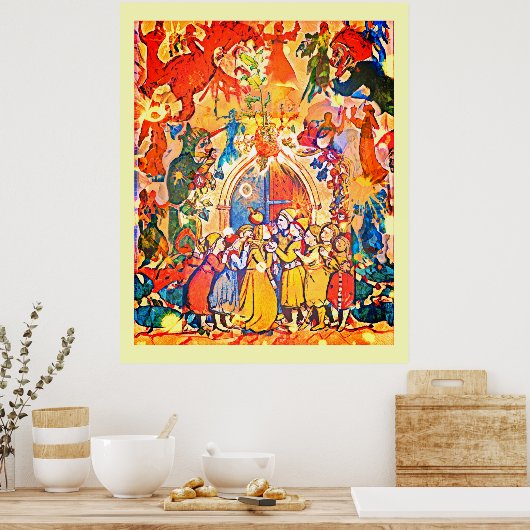 Affiche du Nouvel An Calennig (Cuisine)