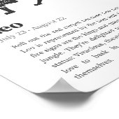 Affiche du panneau Leo Zodiac (Coin)