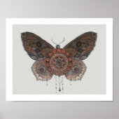 Affiche du papillon Mandala par Shelley (Devant)