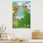 Affiche du paradis tropical (Cuisine)