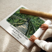 Affiche du Parc d'État de Starved Rock Illinois, A