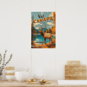 Affiche du Parc national Banff Canada (Cuisine)