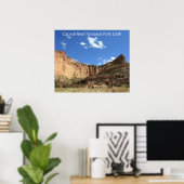 Affiche du Parc national de Capitol Reef (Bureau à domicile)