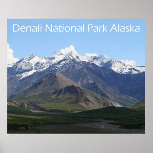 Affiche du Parc national de Denali