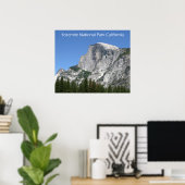 Affiche du Parc National de Yosemite (Bureau à domicile)
