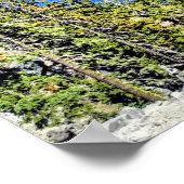 Affiche du parc national du lac Crater (Coin)