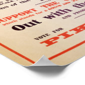 Affiche du Parti unioniste pour le général britann (Coin)