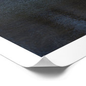 Affiche du paysage aquatique d'hiver (Coin)