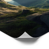 Affiche du paysage de la grotte mystique Sunrise (Coin)