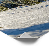 Affiche du paysage de l'Alpe di Siusi (Coin)