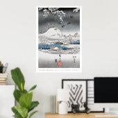 Affiche du paysage de neige 2 (Bureau à domicile)