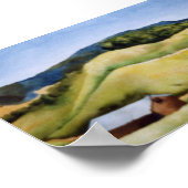 Affiche du paysage du pays (Coin)