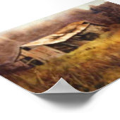 Affiche du paysage du pays (Coin)