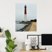 Affiche du phare de Barnegat Light (Bureau à domicile)