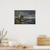 Affiche du phare de Keeper's Light (Cuisine)