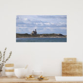 Affiche du phare de North Light Block Island (Cuisine)