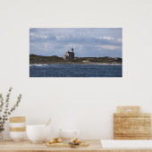 Affiche du phare de North Light Block Island (Cuisine)