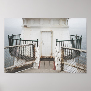 Affiche du phare de Reyes de point