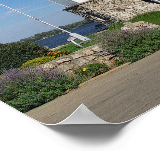 Affiche du phare Fond Du Lac (Coin)