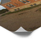 Affiche du phare sud-est de Block Island (Coin)
