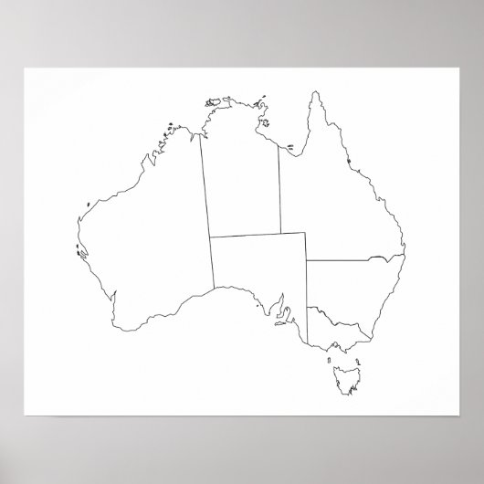 Affiche du plan australien (Devant)