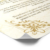 Affiche du poème Desiderata de Max Ehrmann (Coin)