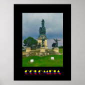 Affiche du pont de Boyacá Colombie (Devant)