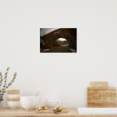 Affiche du pont en arc en hiver (Cuisine)