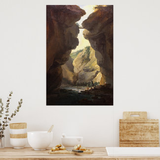 Affiche du Pont et des Gorges de la Rivière Dala (