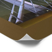 Affiche du pont illuminé de New York (Coin)