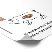 affiche du porc de la nation saline de bacon (Coin)