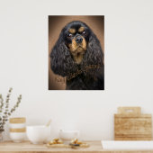 Affiche du portrait Cavalier King Charles (Cuisine)
