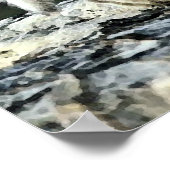 Affiche du portrait du loup arctique Imprimer (Coin)