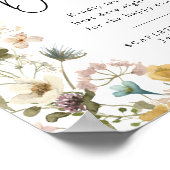 Affiche du pot de date de fleurs sauvages (Coin)