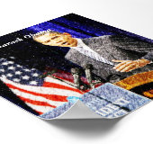 Affiche du président Barack Obama (Coin)
