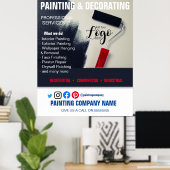 Affiche du prospectus PEINTURE & DÉCORATION (Bureau à domicile)