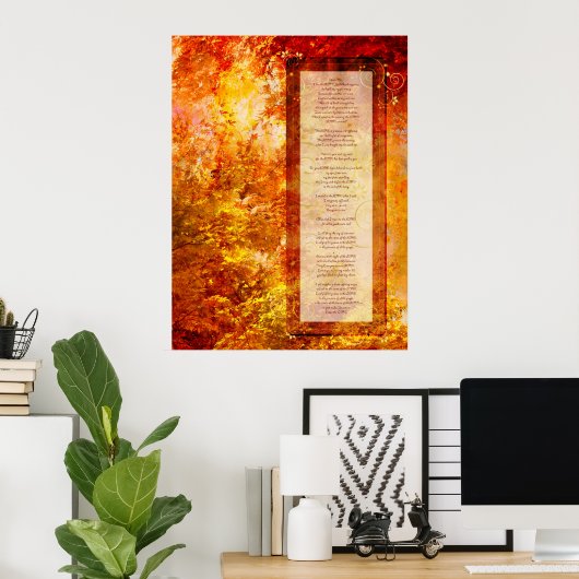 Affiche du Psaume 116 (Bureau à domicile)