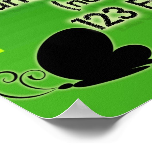 Affiche du règlement de l'école du dimanche (Coin)